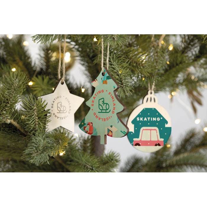 Snowflake Christmas Ornament - Engraved